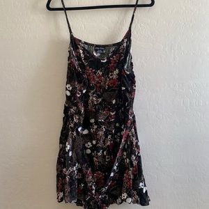 City Chic Tiger Tie Playsuit